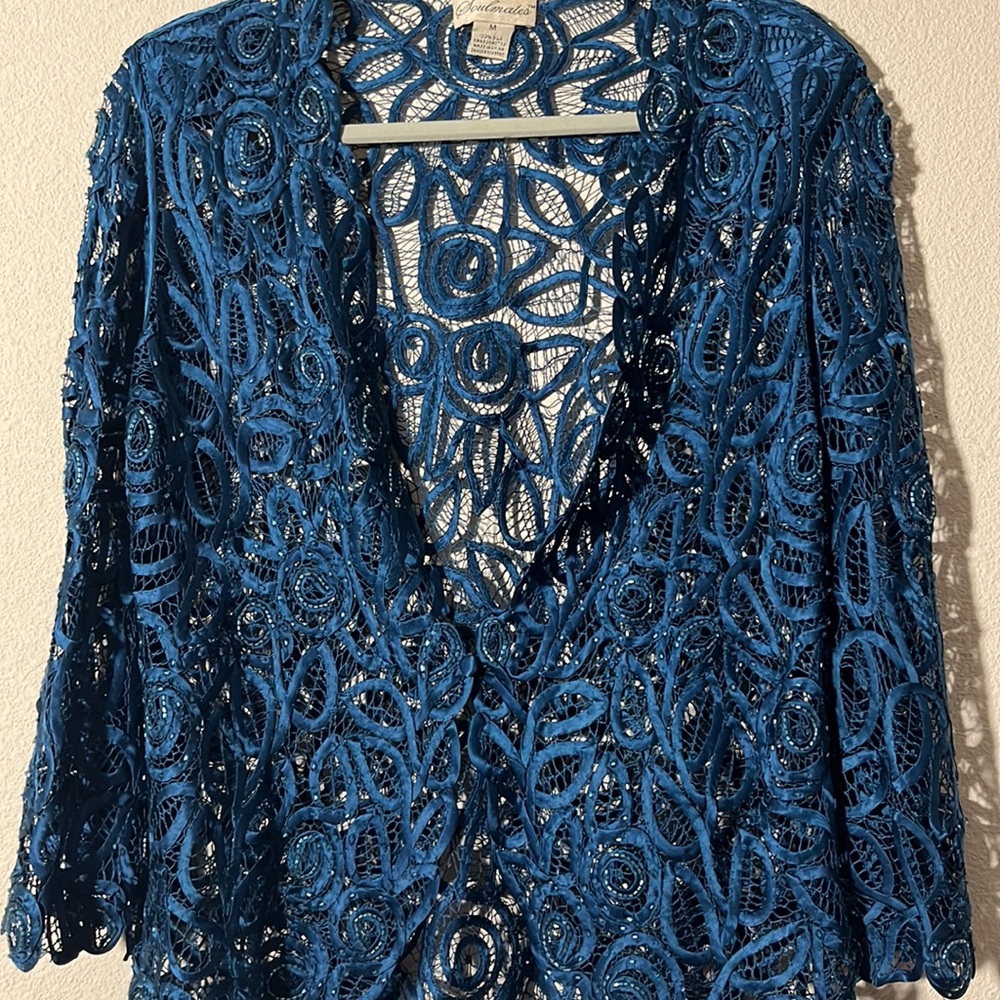 Soulmates silk jacket size M - Picture 2 of 4